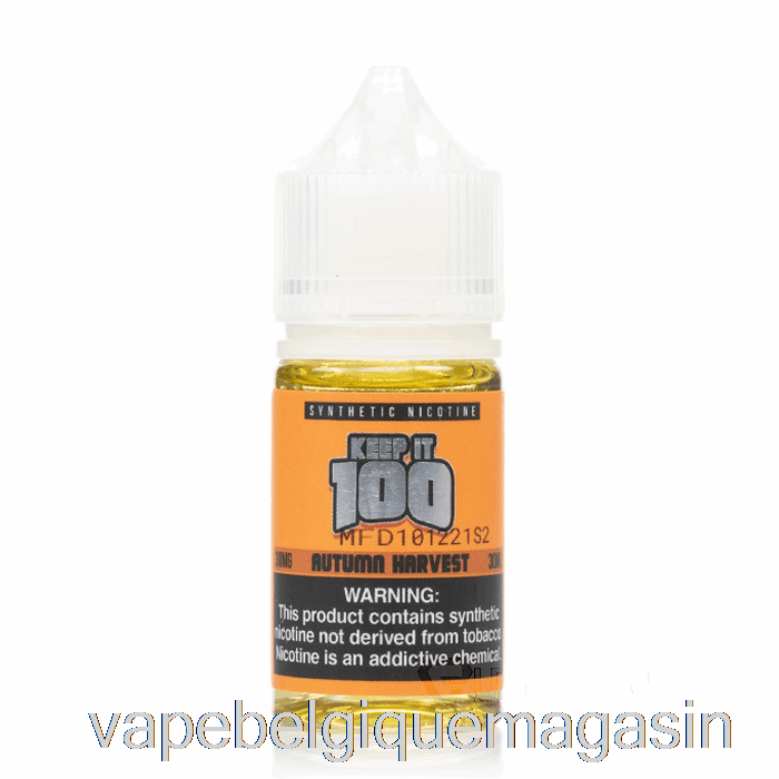 Sels De Récolte D'automne De Jus De Vape - Gardez-le 100 E-liquide - 30 Ml 50 Mg
